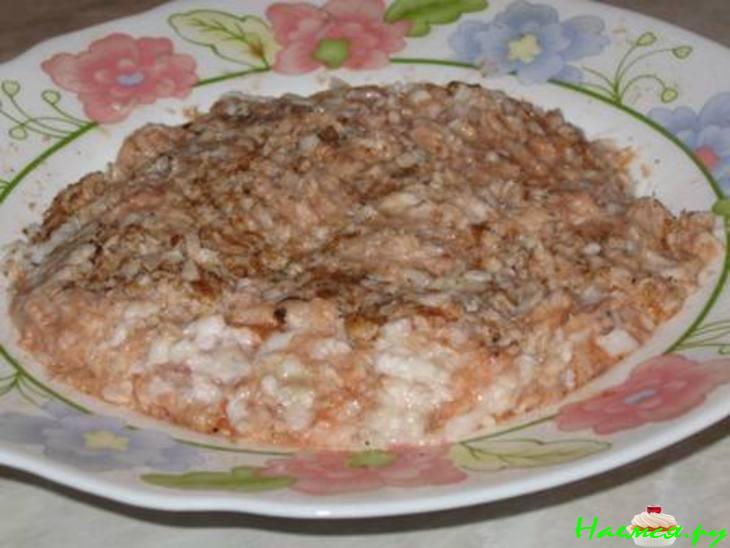 Пудинг рыбный