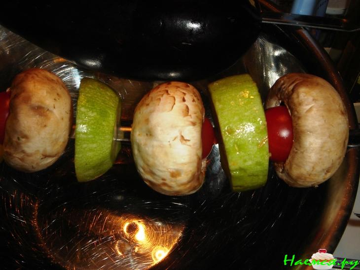 Овощи на гриле к шашлыку 2