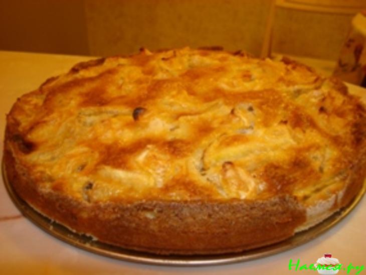 Пирог с манго