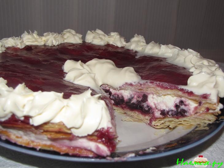 Тортик 'Вишенки в снегу'