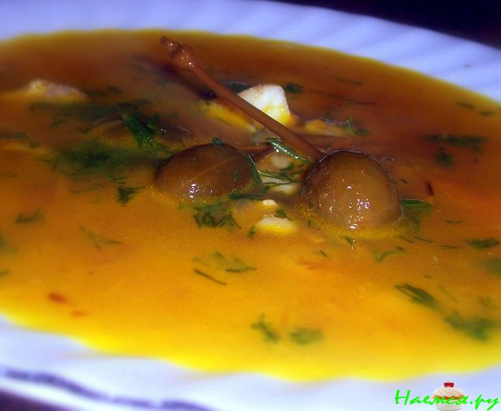 Рассольник рыбный без картошки