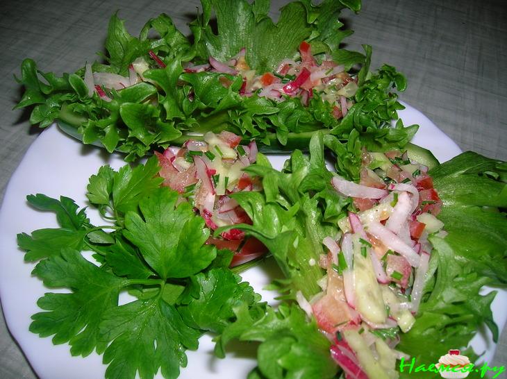 Огурчики фаршированные Огурчики фаршированные