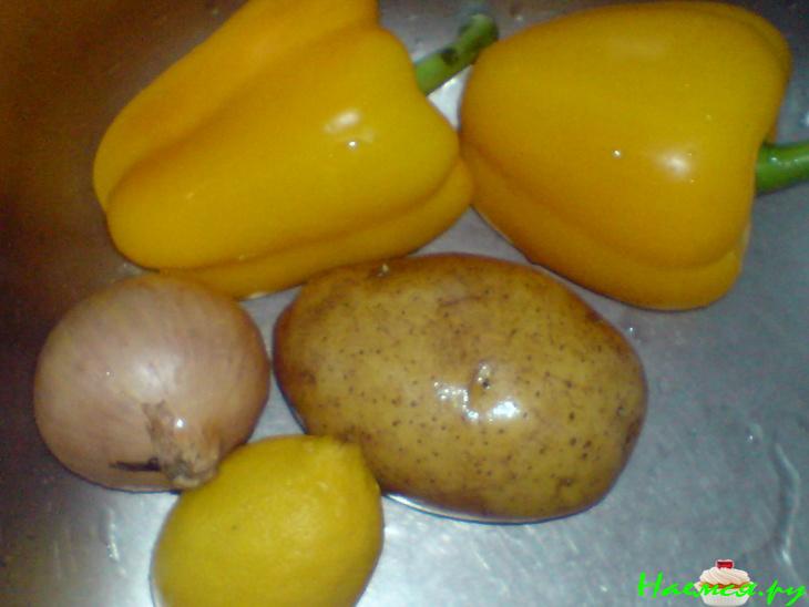 Крем-суп из жёлтой паприки Крем-суп из жёлтой паприки