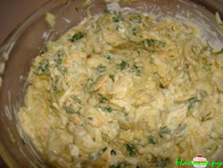 Палтус, запеченный с кабачком