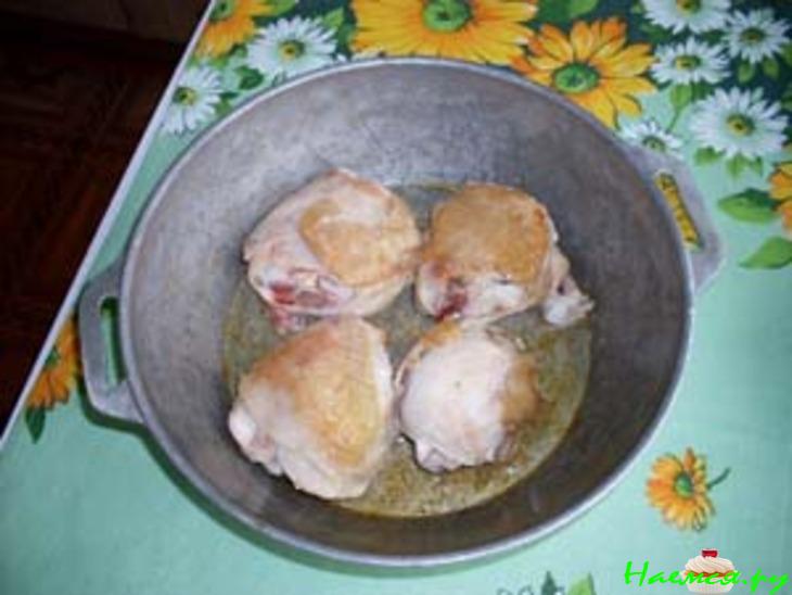 Курица по-грузински пряная