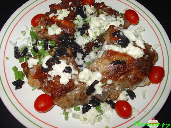 Жаренные pебрышки на ужин