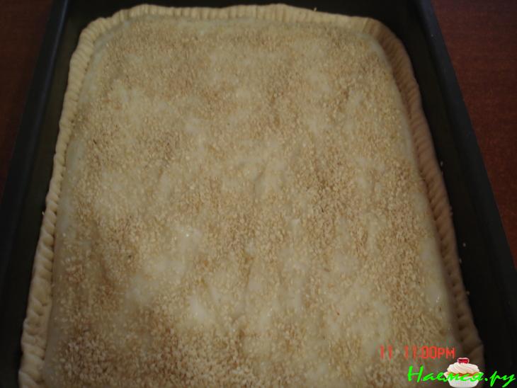 Молочный пирог - турецкая выпечка