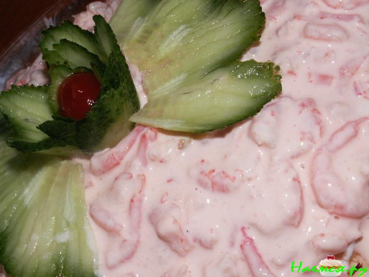 Салат "Розовый фламинго"