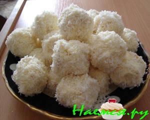 Ёжики из кокоса