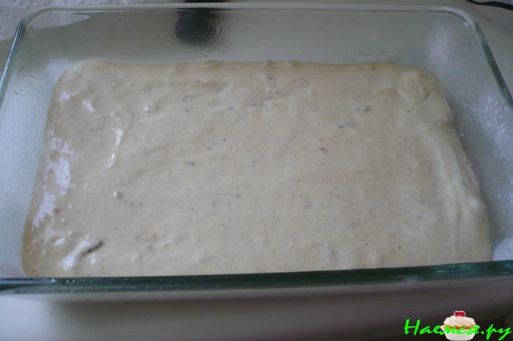 Медовый пирог с орехами