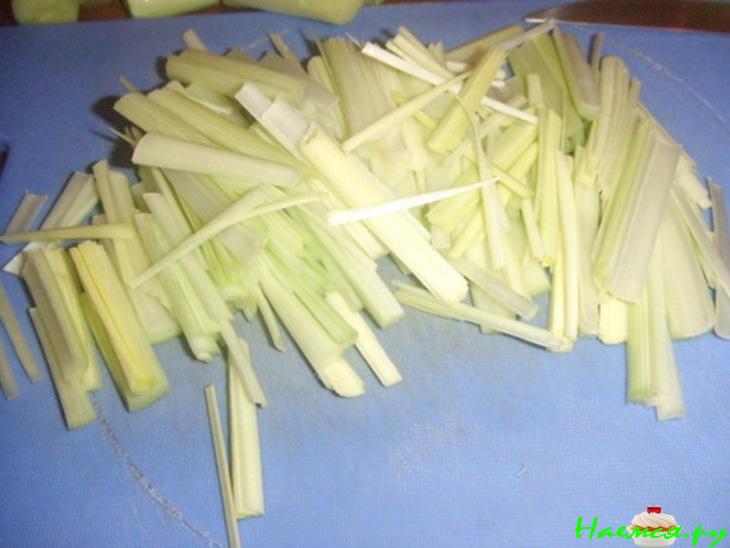 Запеченный лук-порей (пыраса)