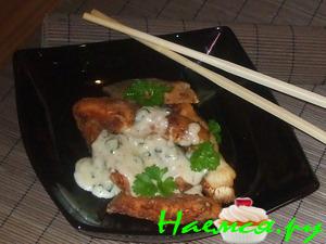 Камбала жареная