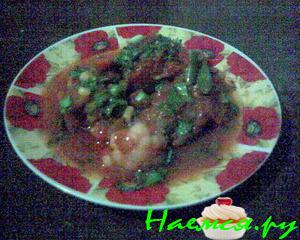 Рыбный гуляш по-итальянски - вольная трактовка