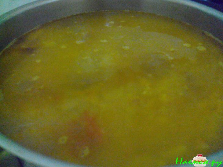 Свинина с рисом и овощами, типа плов