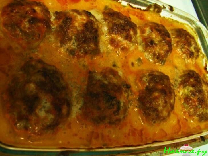 Тефтели с фетой