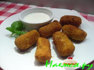Крокеты из шампиньонов