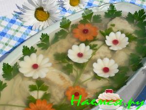 Заливное из судака