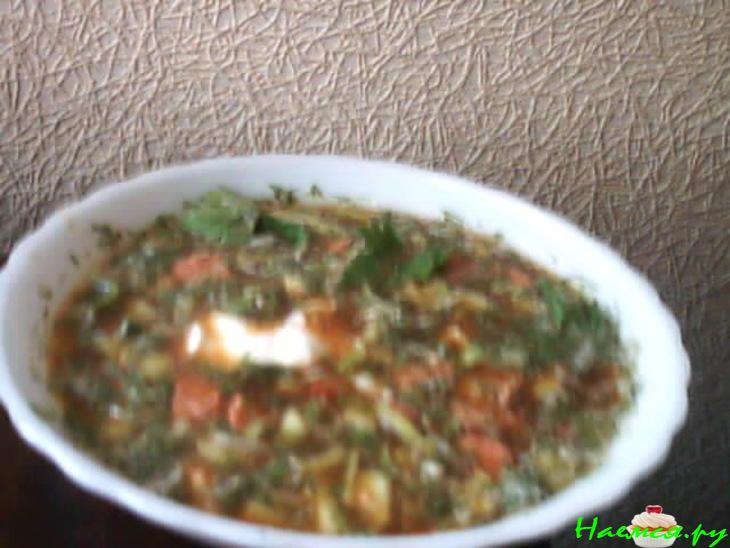 Простая окрошка