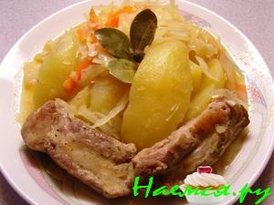 Рагу с капустой