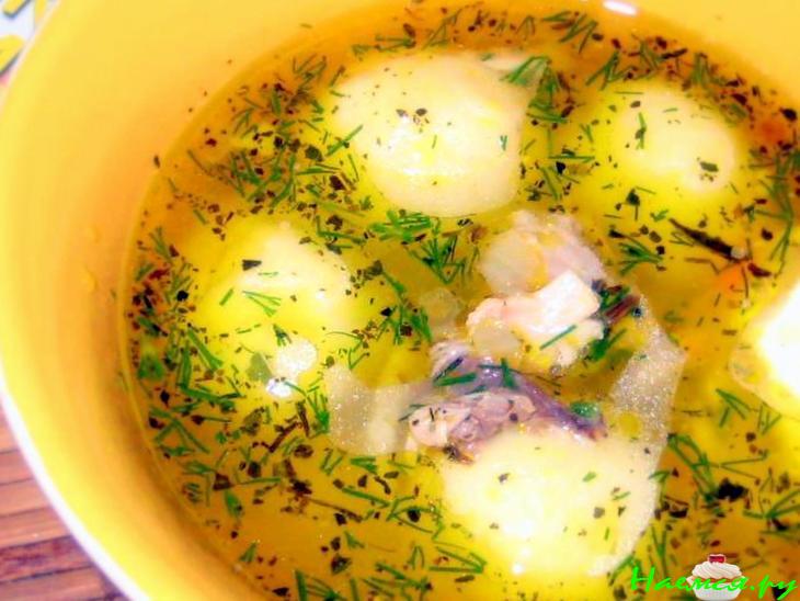 Бульон с клёцками ПО-ПАДУАНСКИ