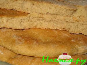 Ржаные дрожжевые лепешки с медом