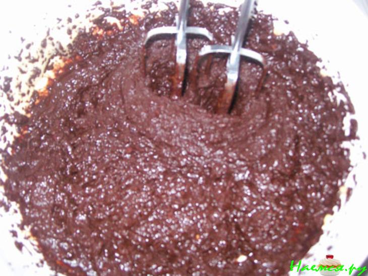 Брауни сердца с мятой