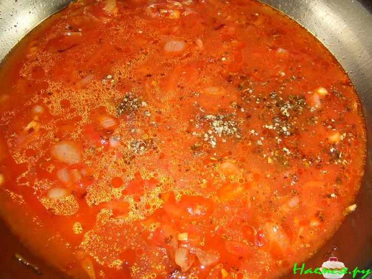 Запеканка из макарон со свининой