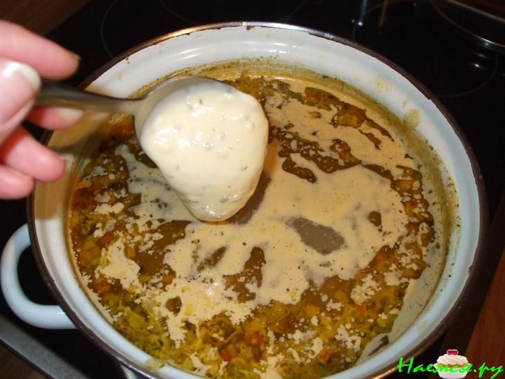 Грибной суп по-быстрому