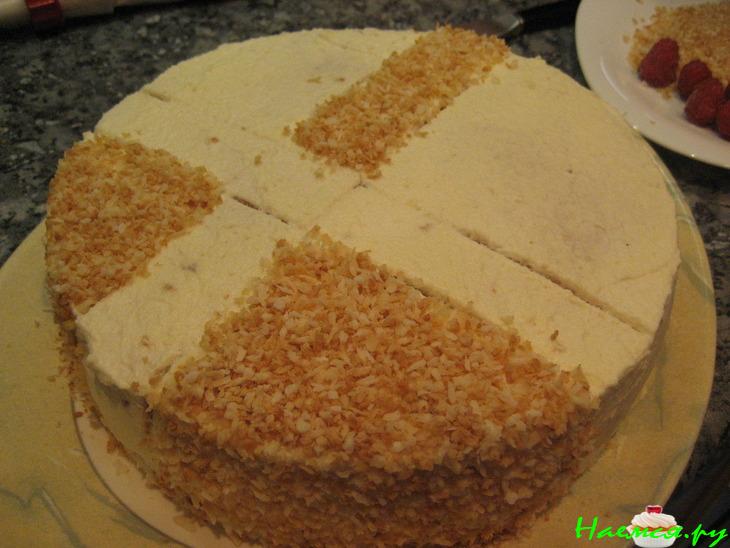 Торт Кокосовый Торт Кокосовый