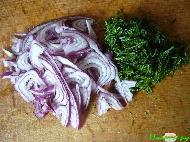 Салат "Кабардинка"