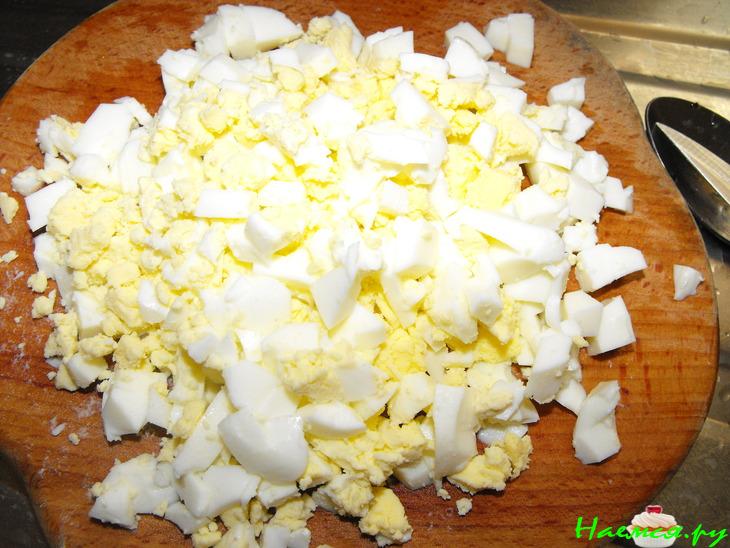 Салат с ветчиной «Изумрудный»