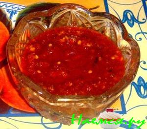 Аджика (без кипячения) Аджика (без кипячения)