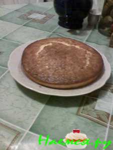 Кекс "Снежинка"