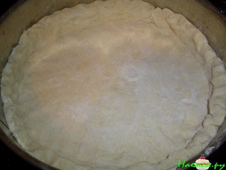 Пирог с плавлеными сырками