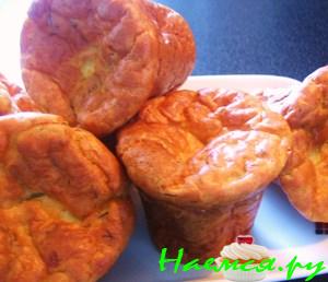Маффины легкие, нежные, для любителей сыра и не только...