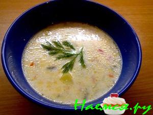 Суп из плавленных сырков