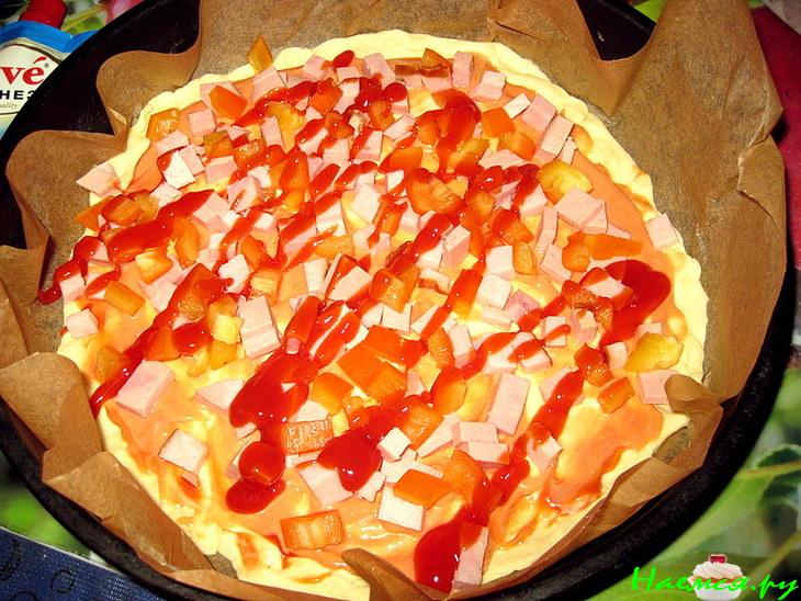 Пицца для гостей