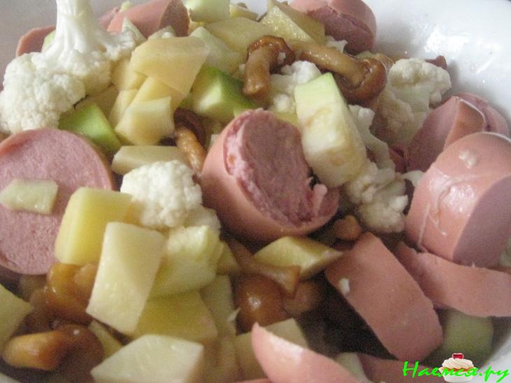 Горшочек с овощами