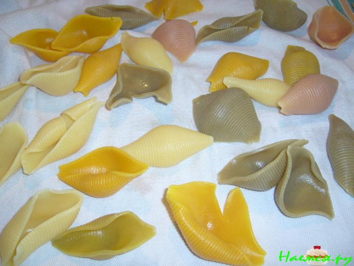 Фаршированные ракушки Фаршированные ракушки