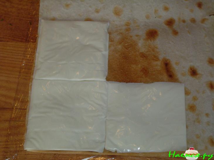 Рыбно-икорный рулет из лаваша