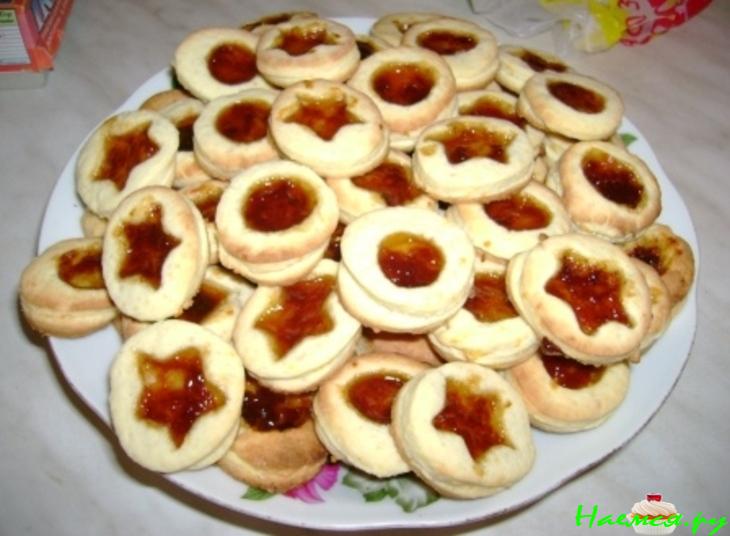 Печенюшки со сливовым вареньем