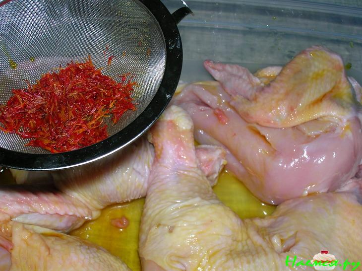 Мясо цыпленка в йогуртовом соусе