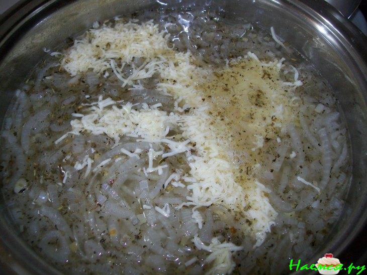 Луково-сырный суп. Экспресс способ. Просто и быстро