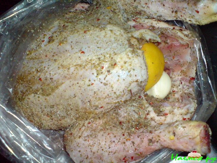 Курица в "рукаве"