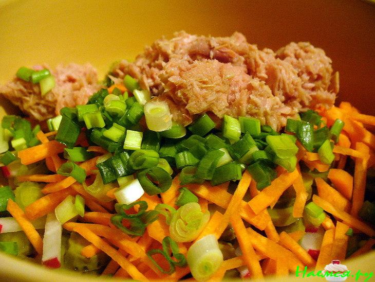 Салат "Зимний вечер"  