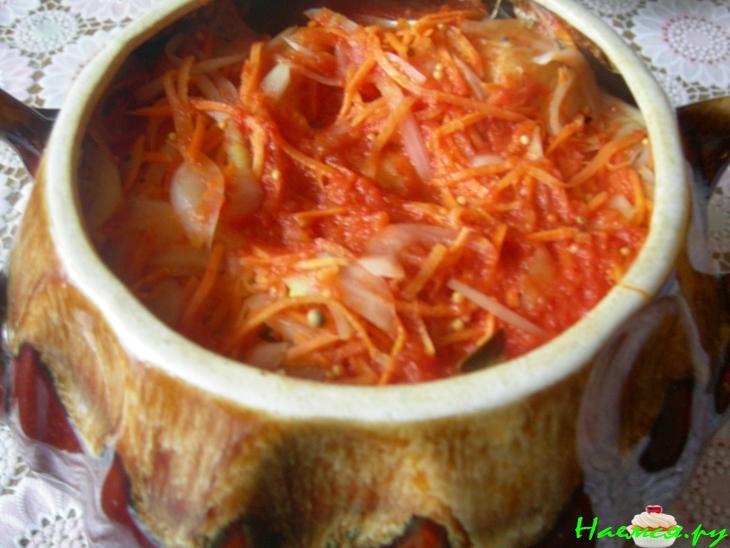 Рыба в томате (ледяная)