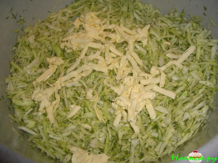 Овощной пирог с капустой