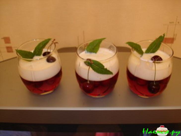 Черешневое желе