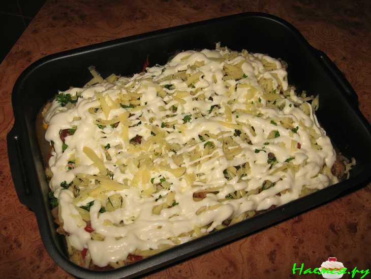 Рыба, запеченная с помидорами и сыром Рыба, запеченная с помидорами и сыром