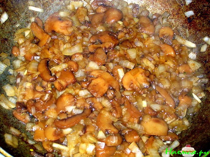 Котлеты в шапочках